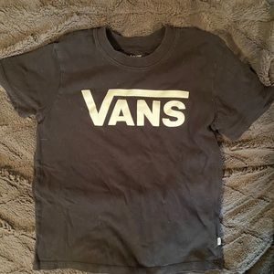 black vans tee shirt